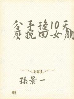 分手后10天怎么挽回女朋友