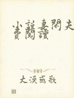 小说妻闲夫贵免费阅读