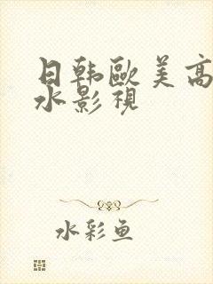 日韩欧美高潮喷水影视