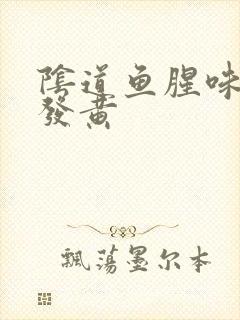 阴道鱼腥味白带发黄封面