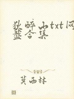 狄醉山txt网盘合集