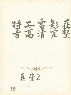 特工电影在线观看高清完整版免费