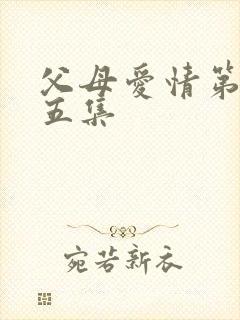 父母爱情第二十五集