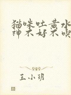 猫咪吐黄水但精神不好不吃东西怎么办