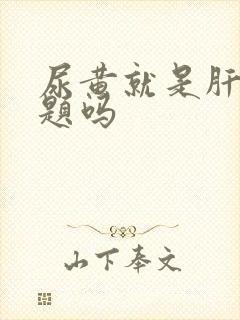 尿黄就是肝有问题吗