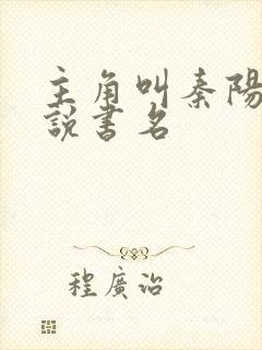 主角叫秦阳的小说书名