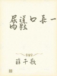 尿道口长一堆小肉粒