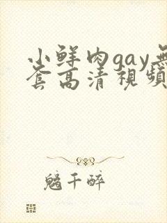 小鲜肉gay无套高清视频封面