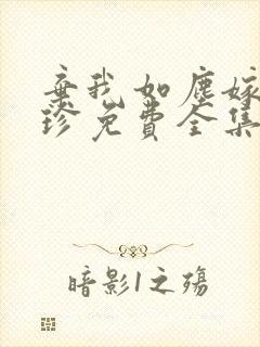 弃我如尘嫁你为珍免费全集封面