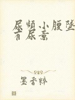 尿频小腹坠胀总有尿意