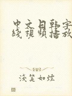 中文日韩字幕在线视频播放
