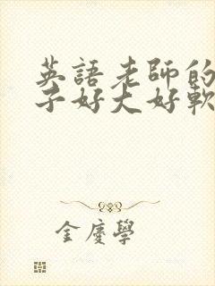 英语老师的小兔子好大好软水