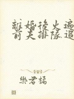 离婚后火遍全球前夫排队追我