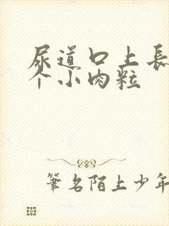 尿道口上长了几个小肉粒