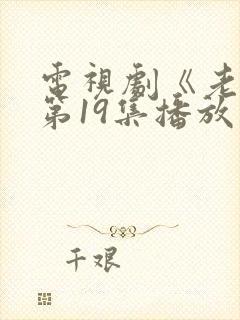 电视剧《老舅》第19集播放