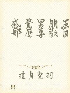 感觉男朋友没有那么喜欢自己怎么办封面