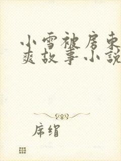 小雪被房东的好爽故事小说