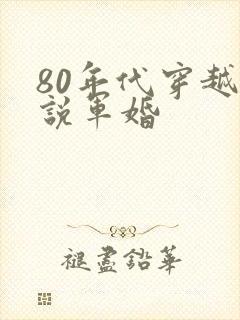80年代穿越小说军婚