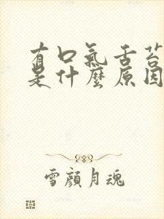 有口气舌苔白厚是什么原因封面