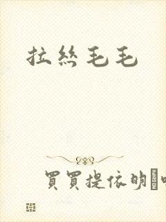 拉丝毛毛封面
