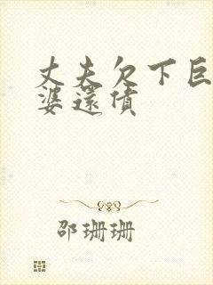 丈夫欠下巨债老婆还债