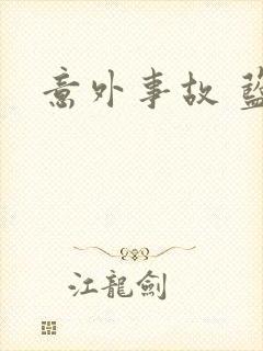 意外事故 蓝淋封面