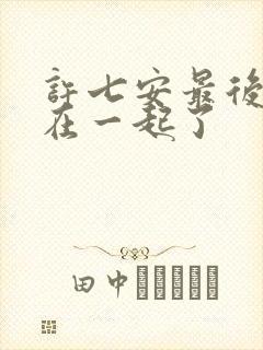 许七安最后和谁在一起了封面