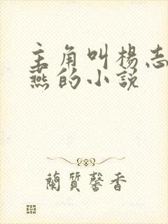 主角叫杨志诚徐燕的小说