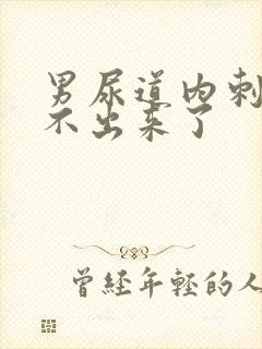 男尿道内刺痛尿不出来了