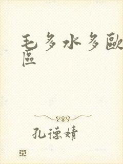 毛多水多欧美一区封面