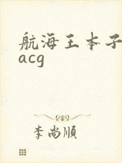 航海王本子里番acg