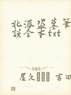 北派盗墓笔记小说全本txt封面