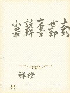 小说末世大回炉最新章节列表最封面