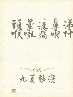 头晕流鼻涕鼻塞喉咙痛吃什么药