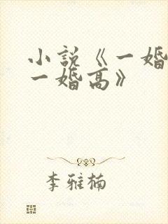 小说《一婚还比一婚高》