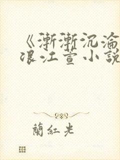 《渐渐沉沦》唐浪江萱小说