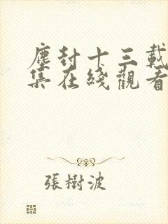 尘封十三载24集在线观看