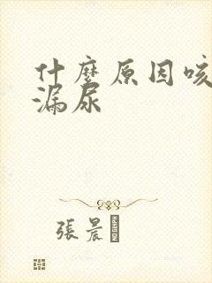 什么原因咳嗽会漏尿