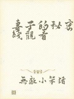 妻子的秘密3在线观看封面