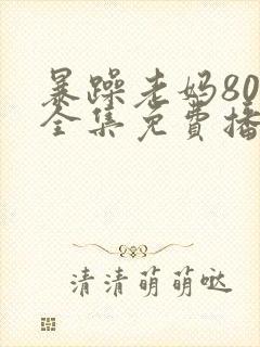 暴躁老妈80集全集免费播放下载