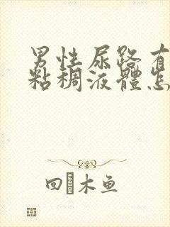 男性尿路有黄色粘稠液体怎么回事