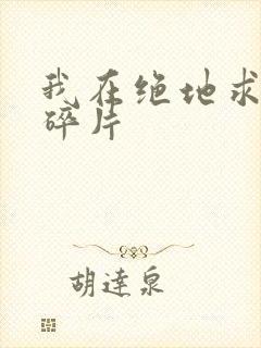 我在绝地求生捡碎片