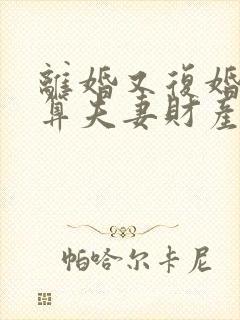 离婚又复婚房子算夫妻财产吗