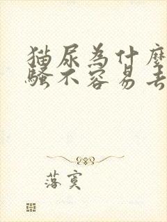 猫尿为什么那么骚不容易去除