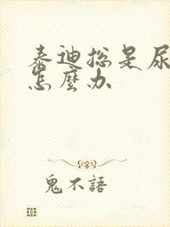 泰迪总是尿一点怎么办