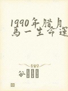 1990年腊月马一生命运
