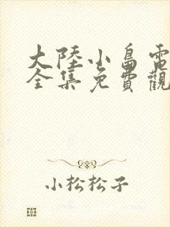 大陆小岛电视剧全集免费观看