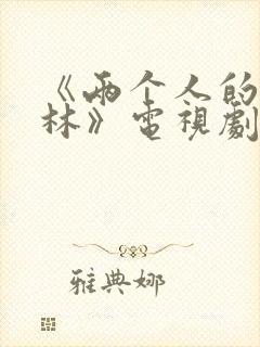 《两个人的小森林》电视剧免费