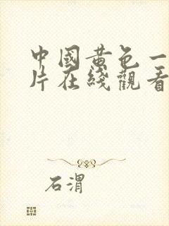 中国黄色一级大片在线观看