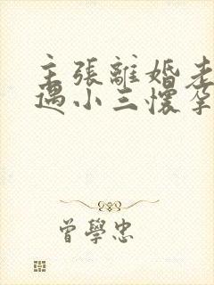 主张离婚老公外遇小三怀孕怎么办